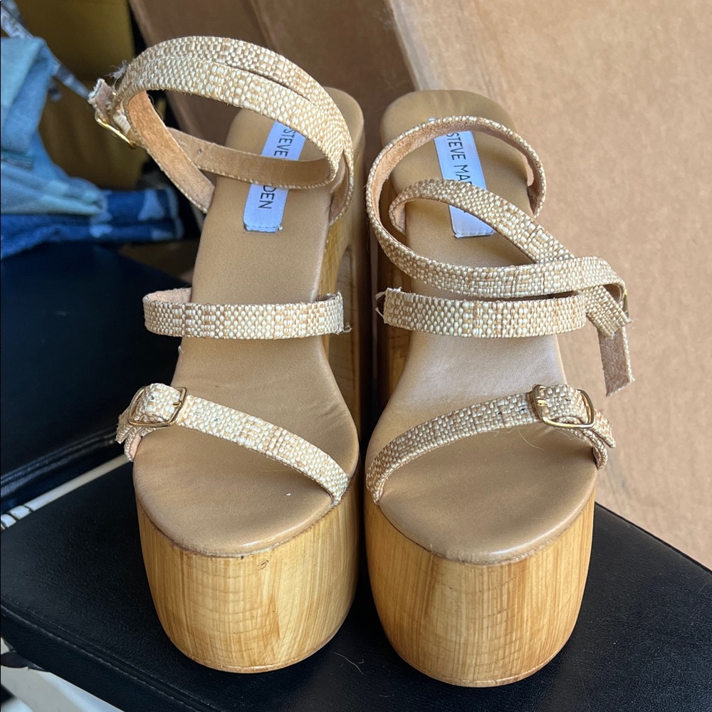 Steve Madden Lilia Platform Sandal Heel - Picture 3 of 6